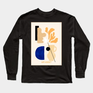 Pottery, Abstract Art, Art Addict Long Sleeve T-Shirt